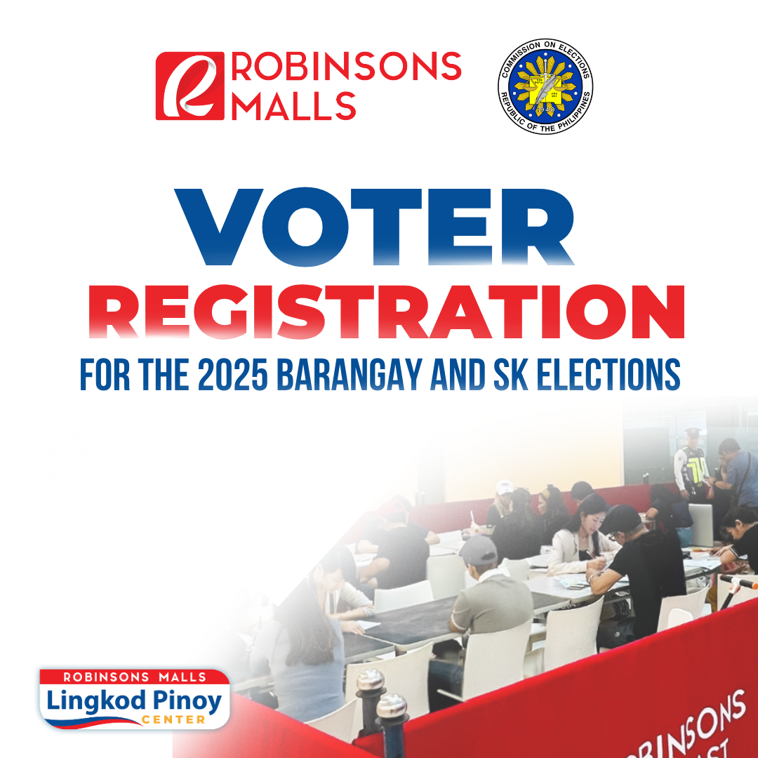 Voter Registration 2025 Robinsons Malls